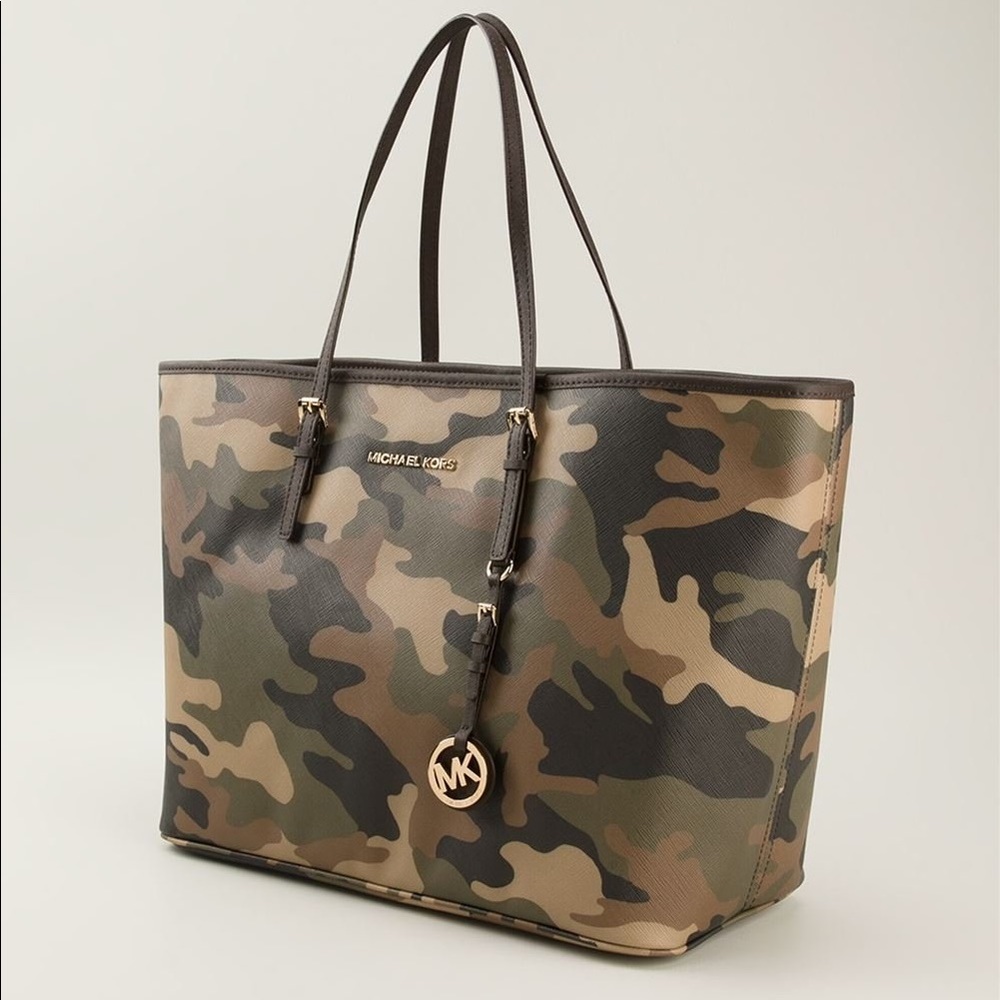 Michael Kors Camo Tote Bag